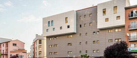 Voorkant van accommodatie