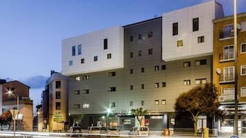 Front of property – evening/night
