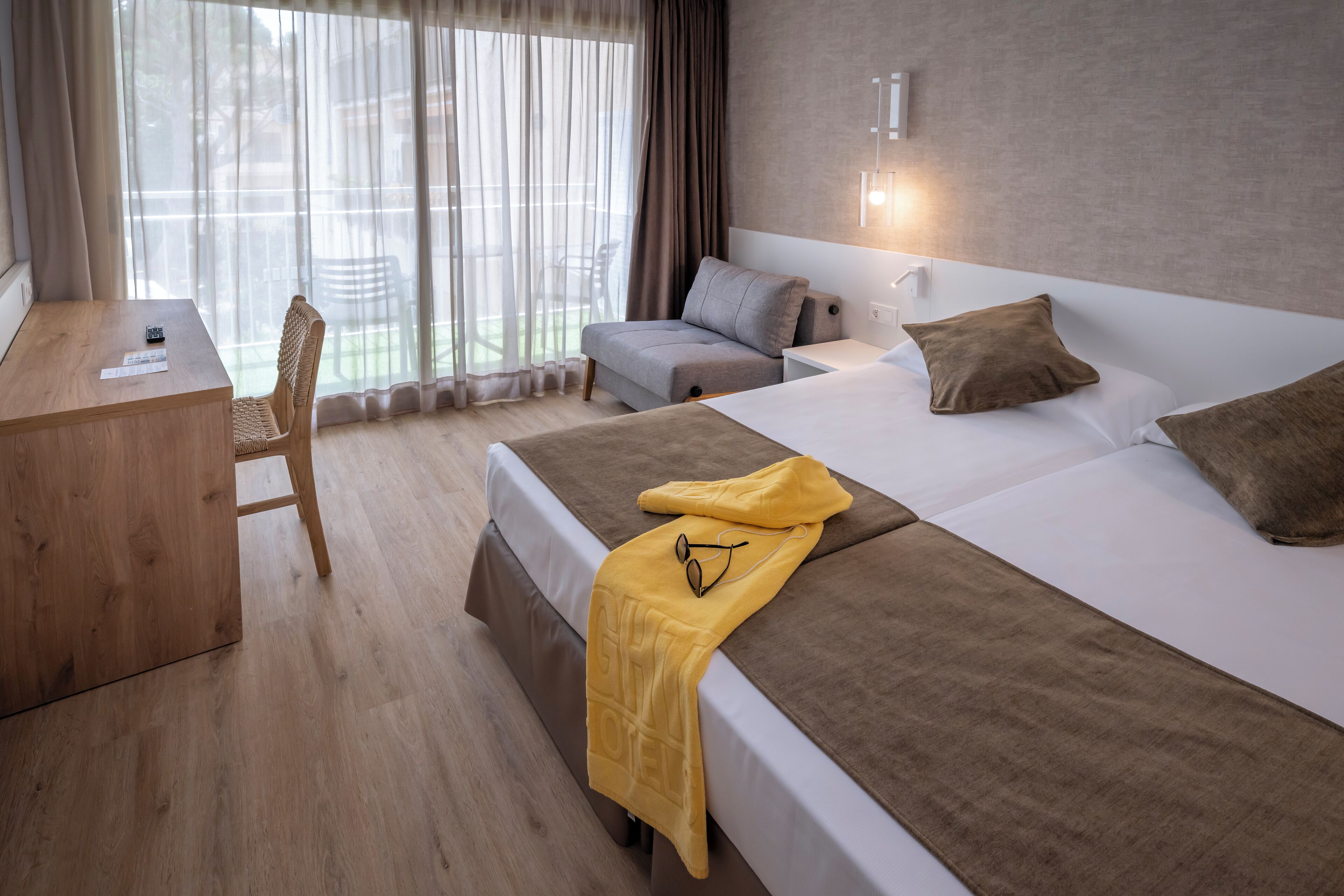 in-room safe, desk, blackout curtains, soundproofing