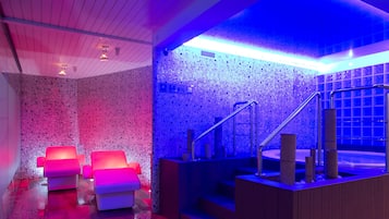 Boblebad, dampbad, tyrkisk bad/hamam, kroppsbehandlinger og hydroterapi