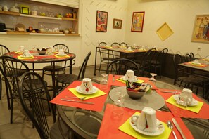 Daily buffet breakfast (EUR 7.00 per person)