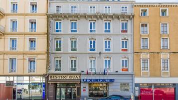Façade de l’hébergement