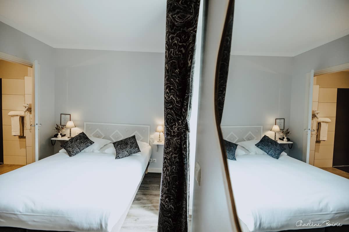 Individually decorated, blackout drapes, soundproofing, free WiFi