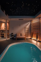 Banho turco/hammam, tratamentos corporais, massagens com pedras quentes