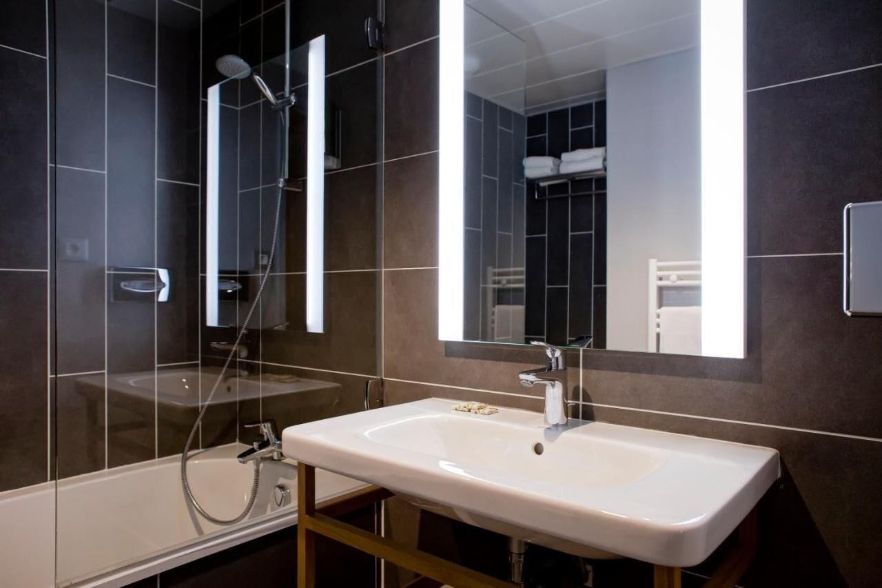 free toiletries, hair dryer, towels, soap