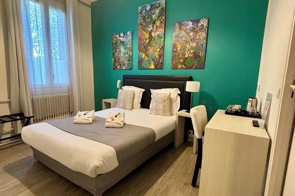 Superior-Doppelzimmer | Zimmersafe, individuell dekoriert, individuell eingerichtet