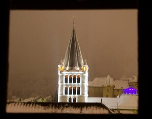 Vue depuis lâhĂ©bergement