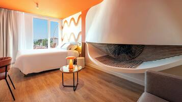 Superior-Zimmer, 1 Queen-Bett und Schlafsofa, Meerblick
