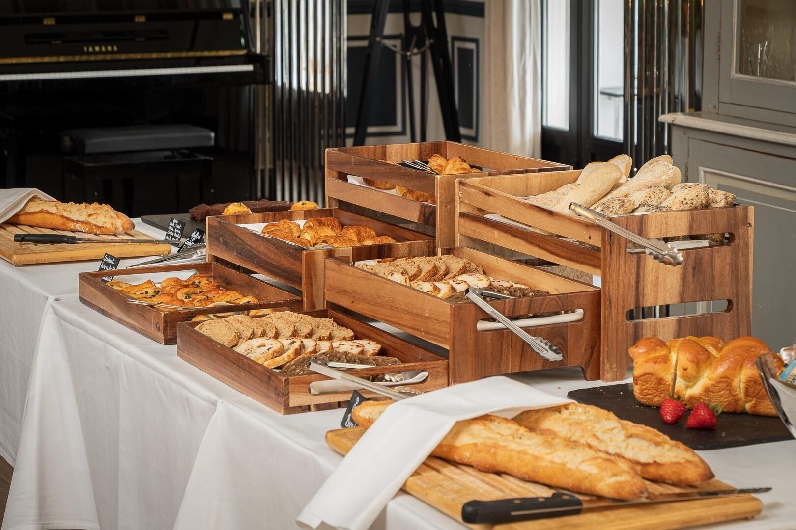 2 restaurants, local cuisine