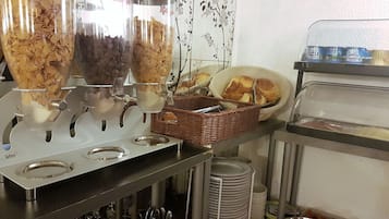Daily buffet breakfast for a fee