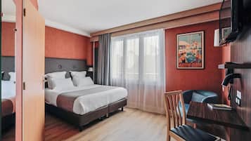 Superior Double Room | Premium bedding, desk, laptop workspace, blackout curtains