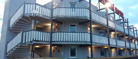 Majoituspaikan julkisivu