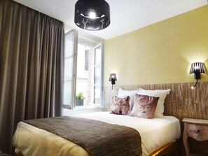 Literie de qualité supérieure, coffres-forts dans les chambres