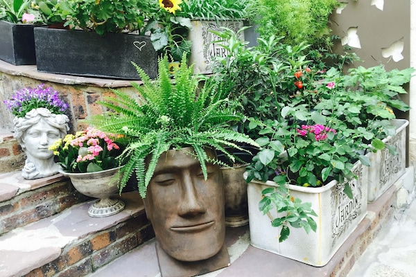 Entrada de l'allotjament