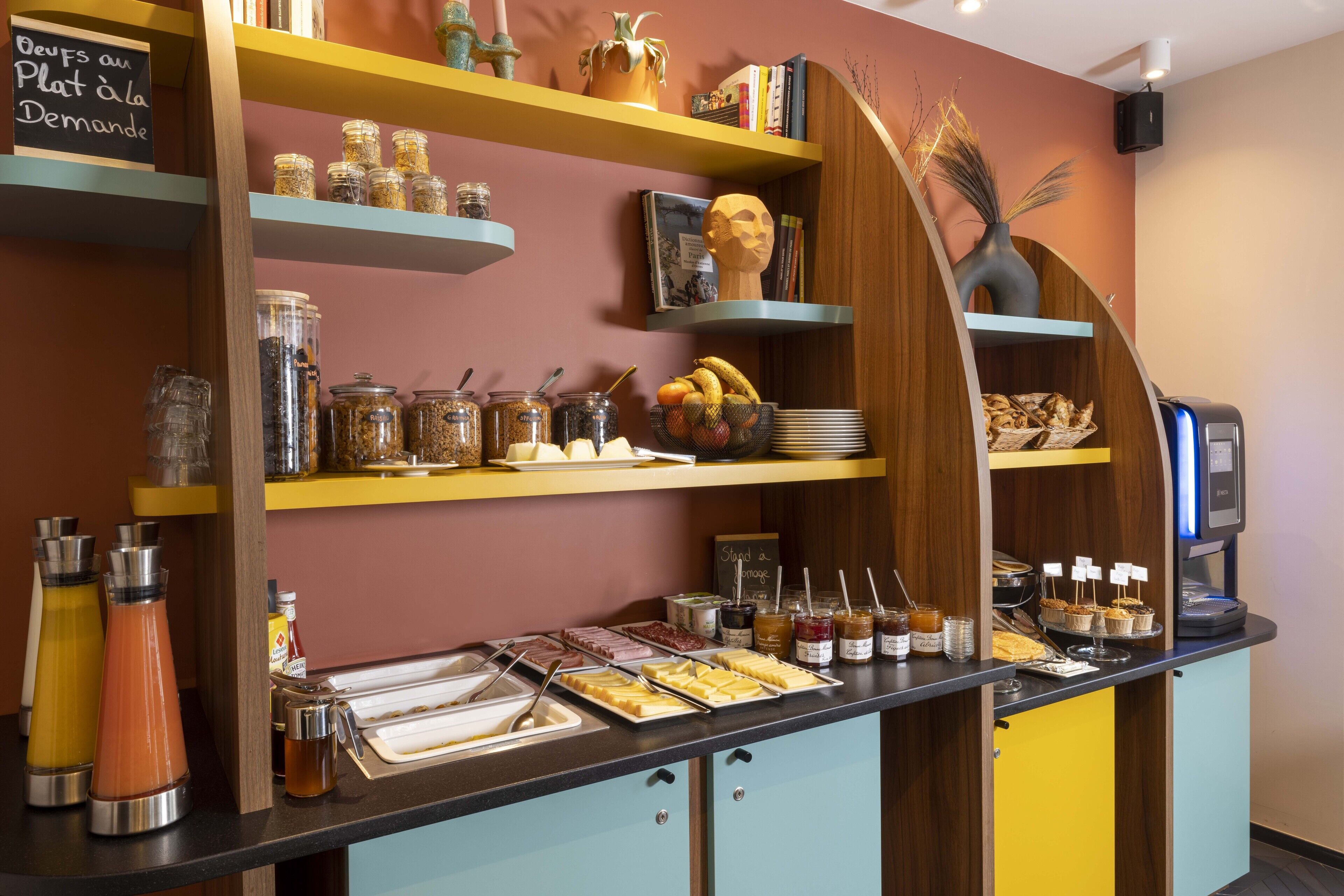 daily buffet breakfast (eur 14 per person)