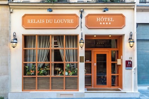 Façade de l’hébergement