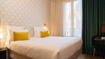 Schreibtisch, schallisolierte Zimmer, kostenloses WLAN, Bettwäsche