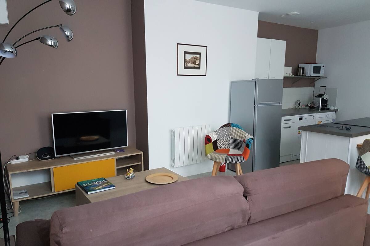 Comfort-Apartment, 1 Queen-Bett und Schlafsofa, Blick auf den Innenhof