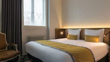 Premium tweepersoonskamer, bubbelbad | 1 slaapkamer, lakens van Egyptisch katoen, pillowtop-bedden