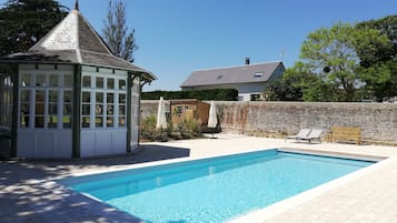Seasonal outdoor pool