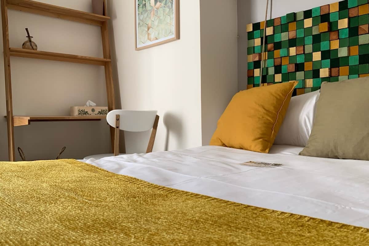 comfort double room | desk, blackout curtains, iron/ironing board, free wifi