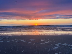 Private beach nearby