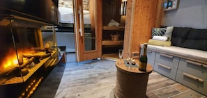 Espace de soins pour les couples, sauna, bain à remous, hammam, hammam