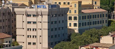 Fassade der Unterkunft