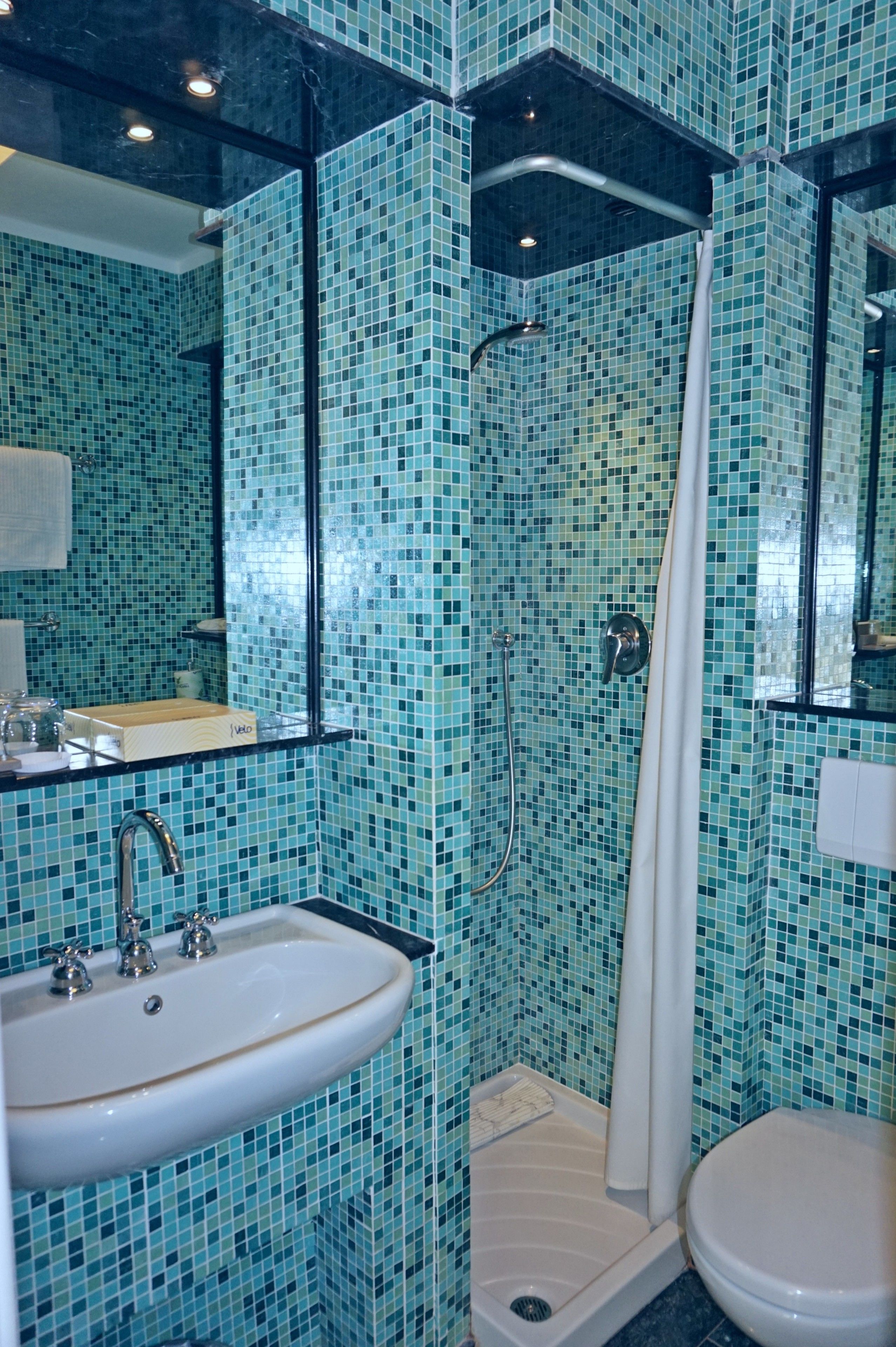 free toiletries, hair dryer, bathrobes, slippers