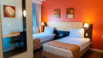 Minibar, in-room safe, desk, blackout drapes