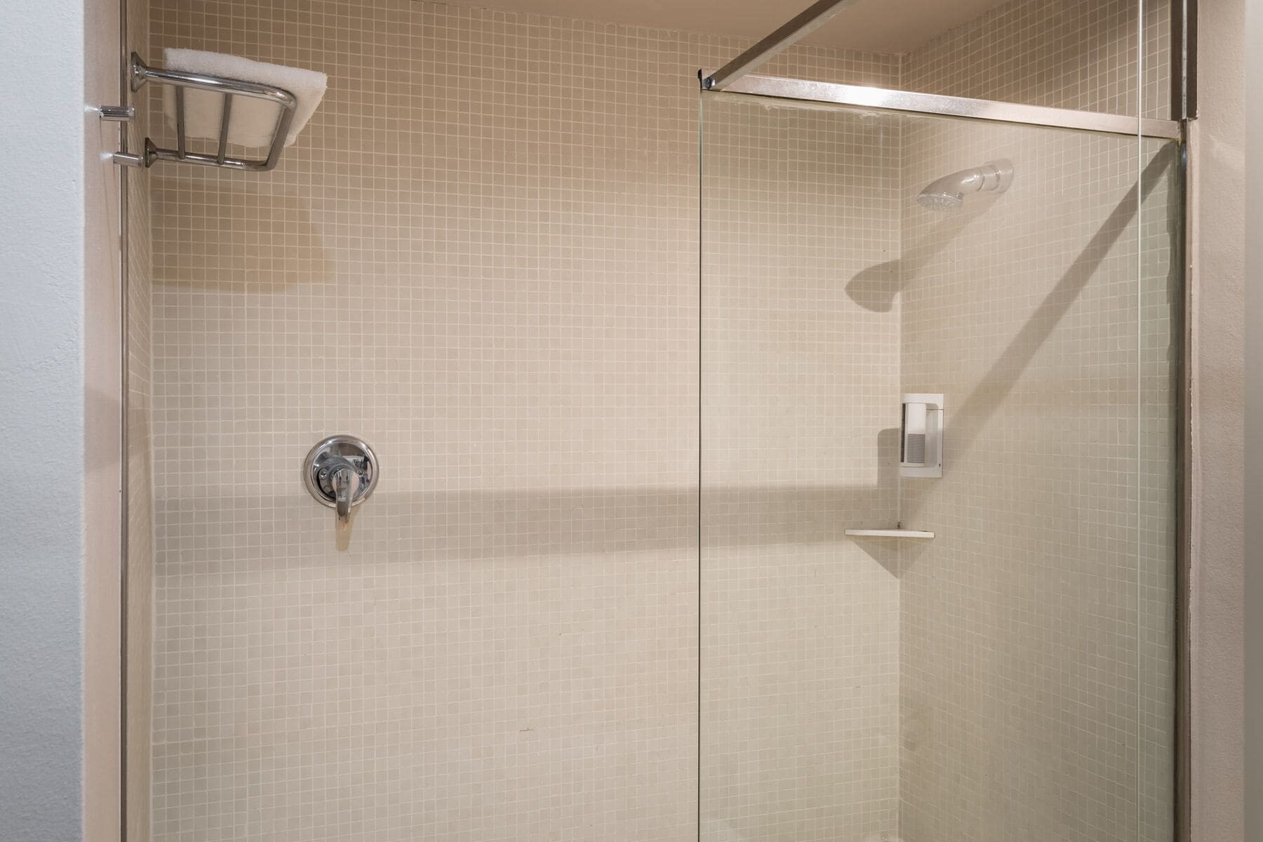 family room | bathroom | eco-friendly toiletries, hair dryer, slippers, towels