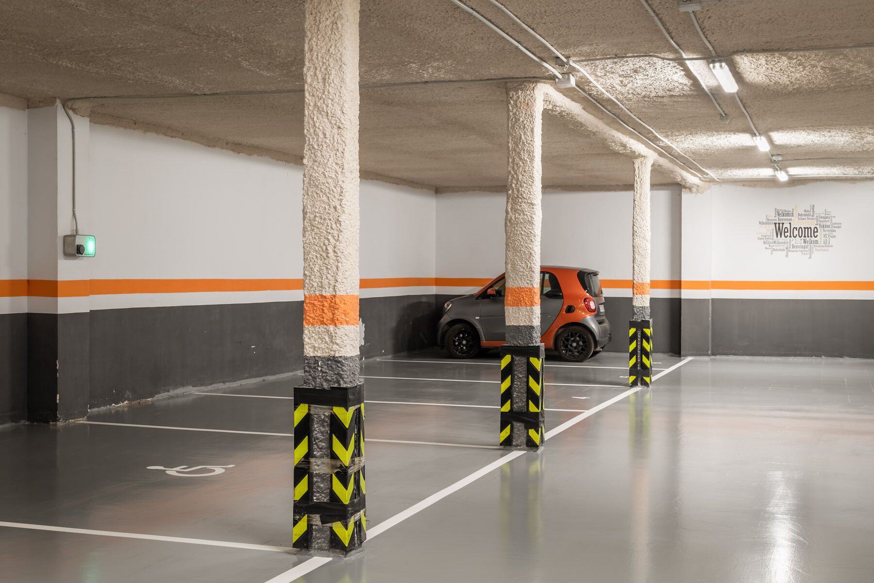 self-parking (surcharge) 25 per day