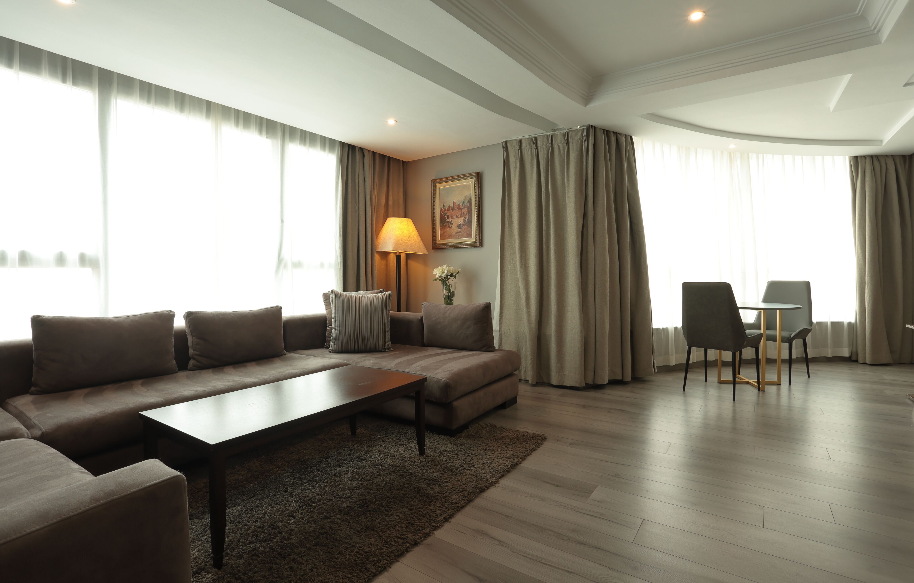 Signature Suite | Egyptian cotton sheets, premium bedding, minibar, in-room safe