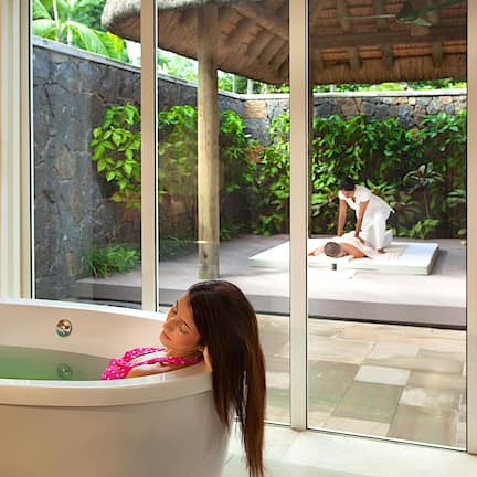 Sauna, hot tub, steam room, Turkish bath, body treatments