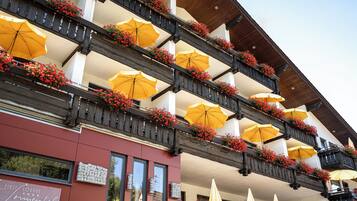 Majoituspaikan julkisivu