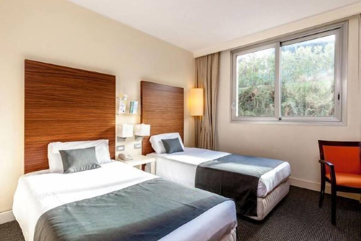 In-room safe, individually decorated, desk, blackout curtains