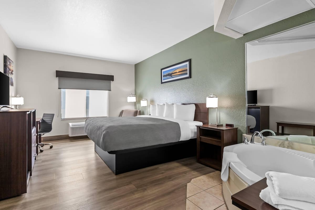 Standardzimmer, 1 King-Bett, Nichtraucher, Whirlpool