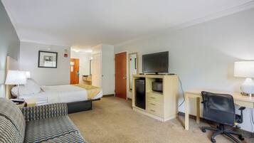 Schreibtisch, Bügeleisen/Bügelbrett, kostenloses WLAN, Bettwäsche