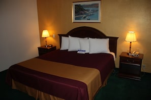 Desk, blackout drapes, iron/ironing board, free WiFi