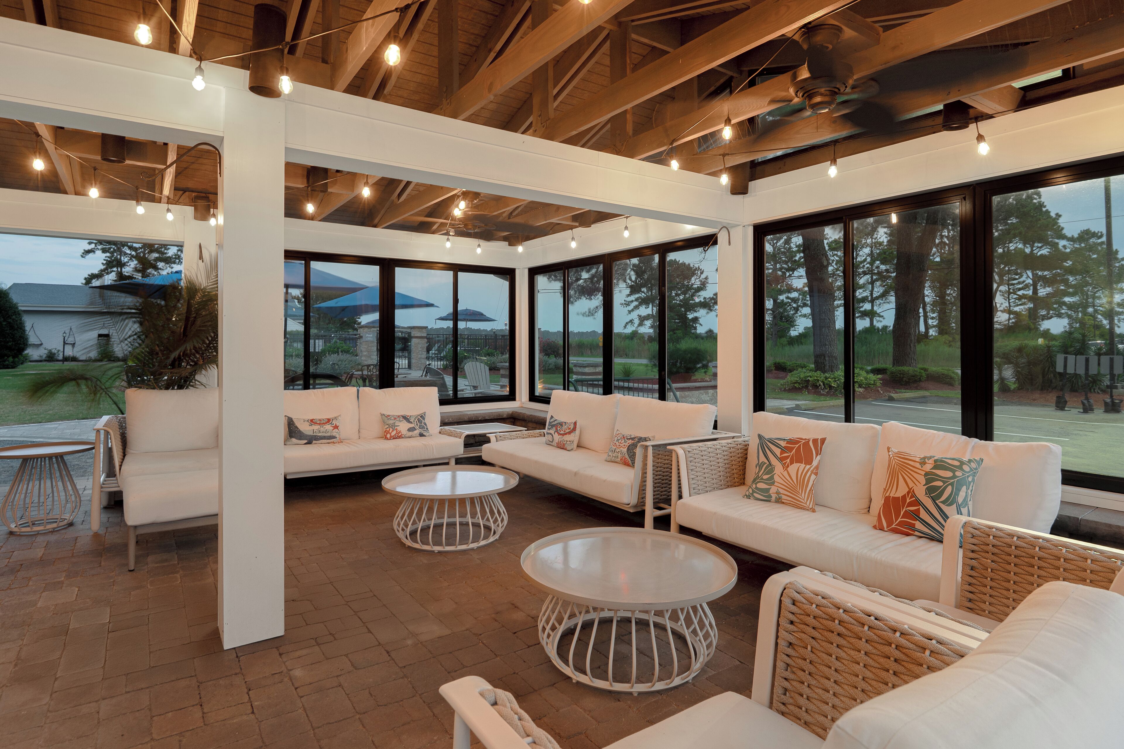 Entrée de l’hébergement