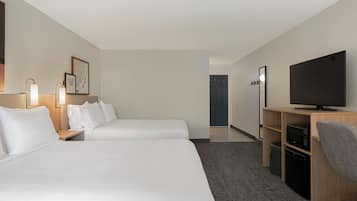 Room, 2 Queen Beds | Premium bedding, in-room safe, desk, laptop workspace