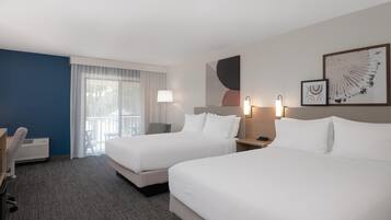 Room, 2 Queen Beds | Premium bedding, in-room safe, desk, laptop workspace