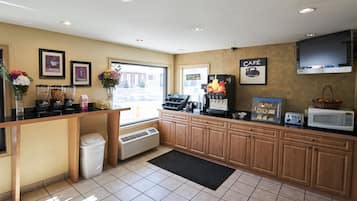Free continental breakfast