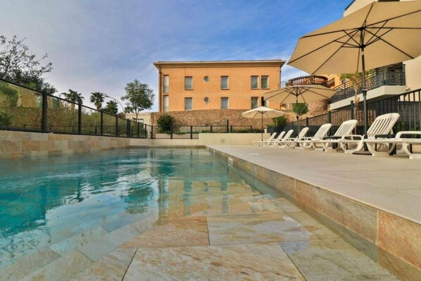Seasonal outdoor pool