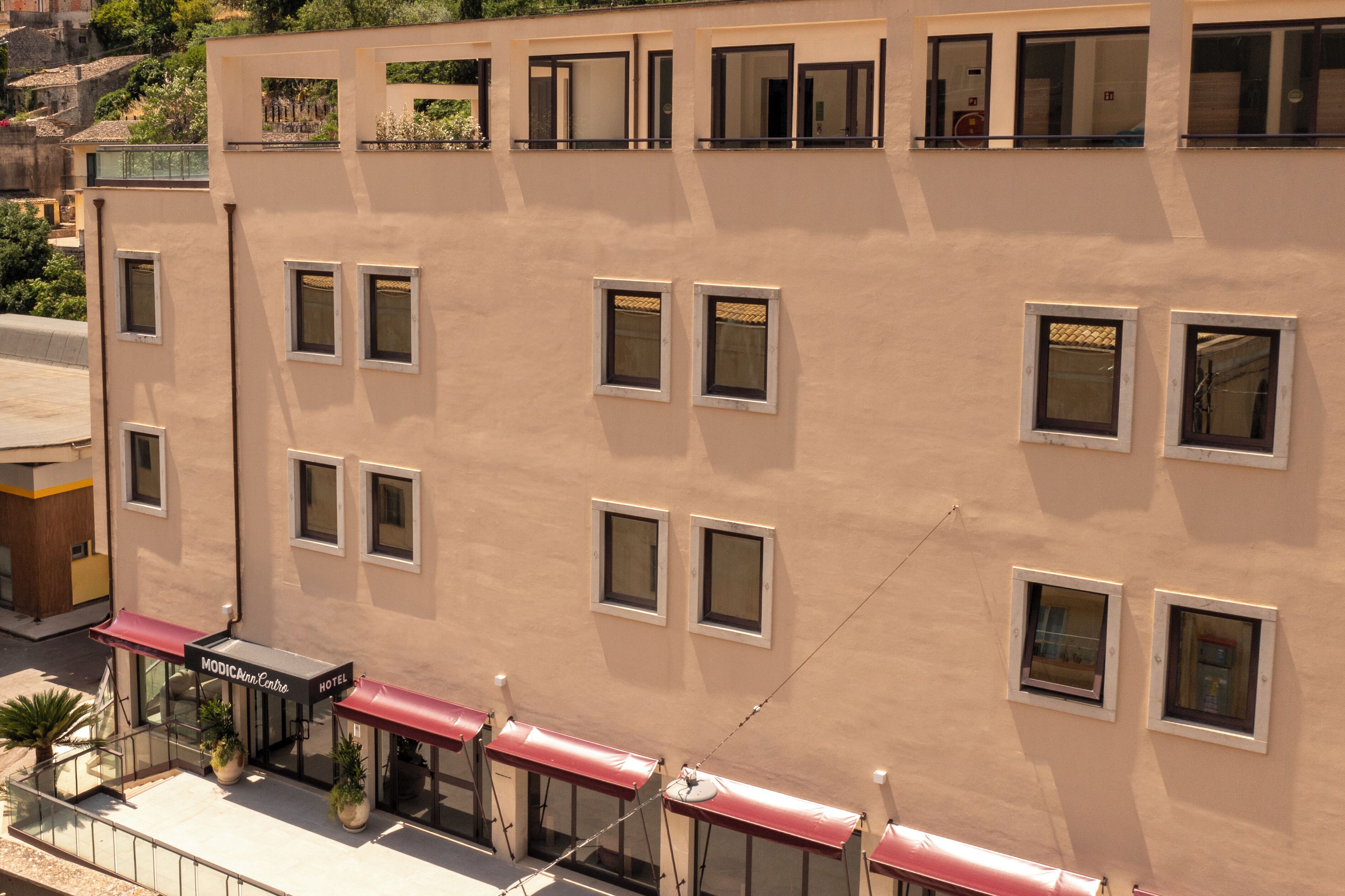 Fassade der Unterkunft