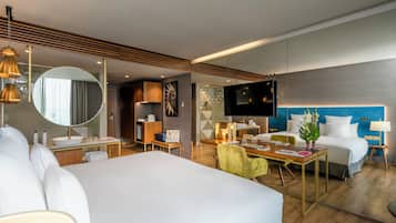 Literie de qualité supérieure, minibar, coffres-forts dans les chambres