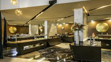 Daily buffet breakfast (EUR 22 per person)