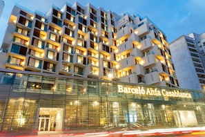 Voorkant van accommodatie
