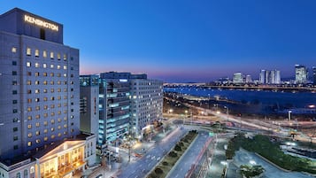 Front of property – evening/night