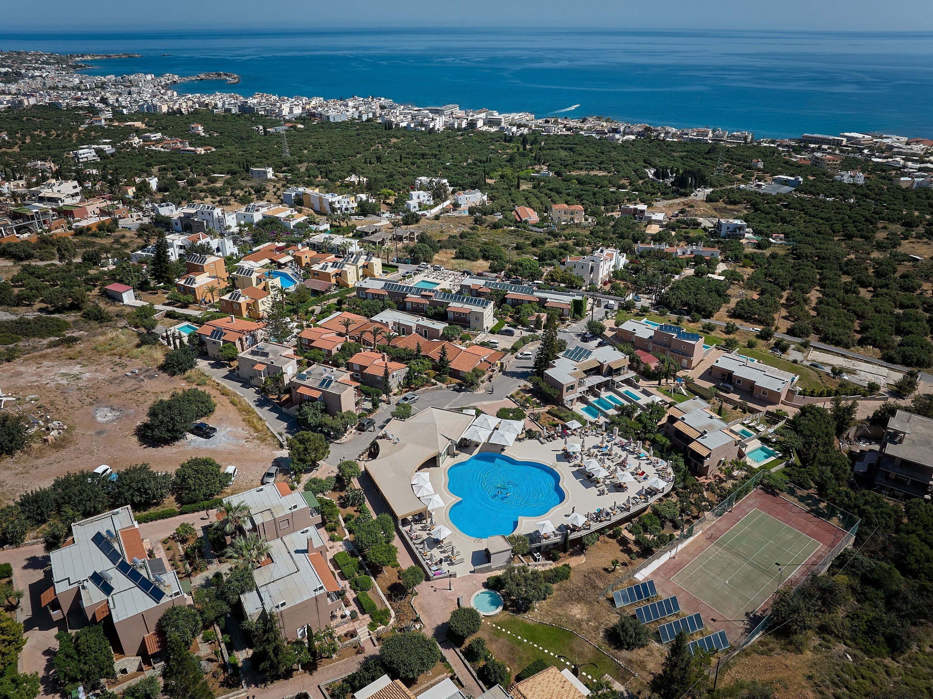 Façade de l’hébergement